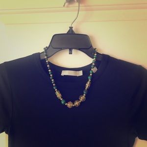 Handmade bead necklace